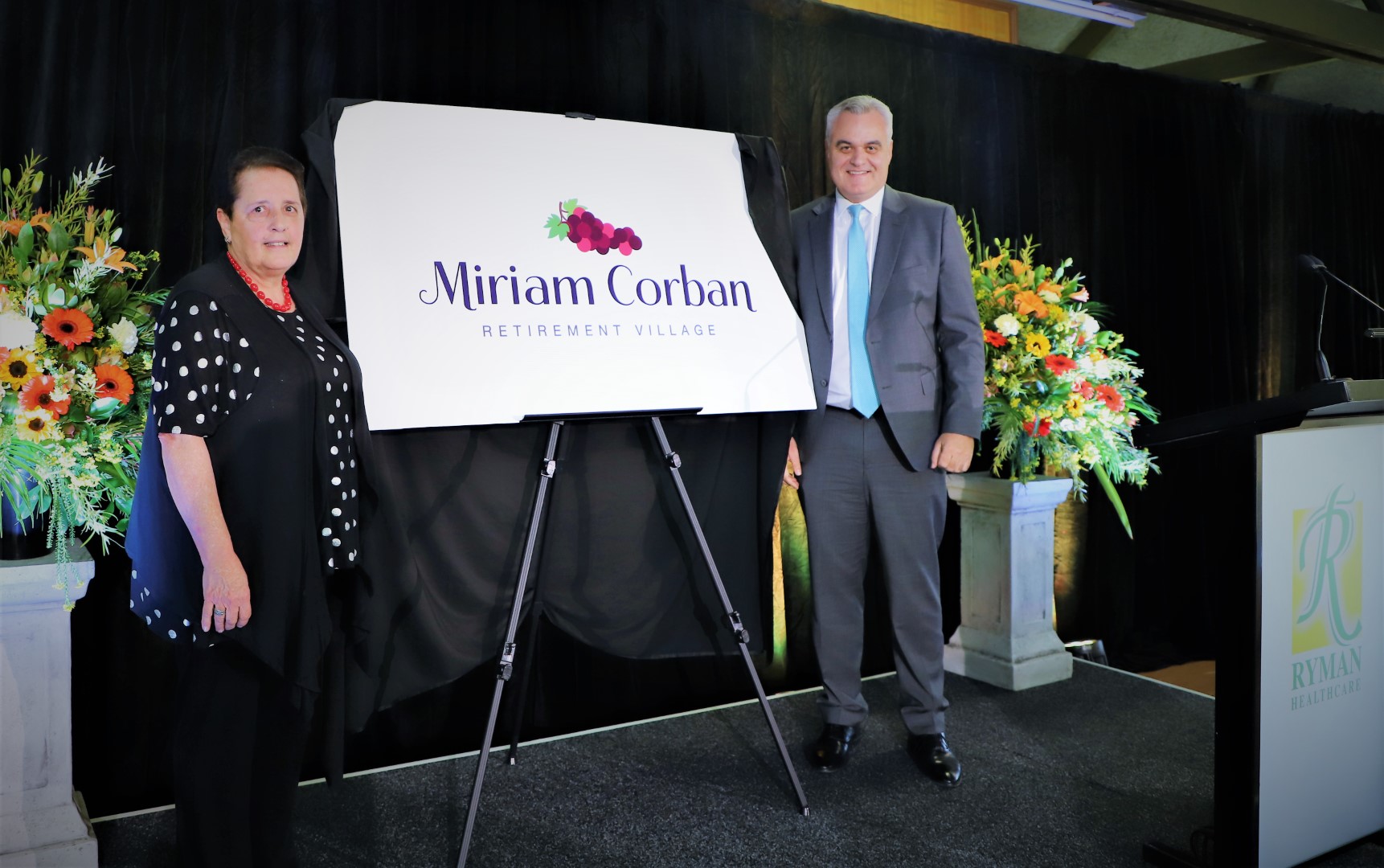 Village named after Miriam Corban