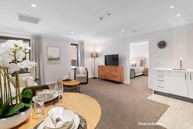 Serviced apartment release and information session