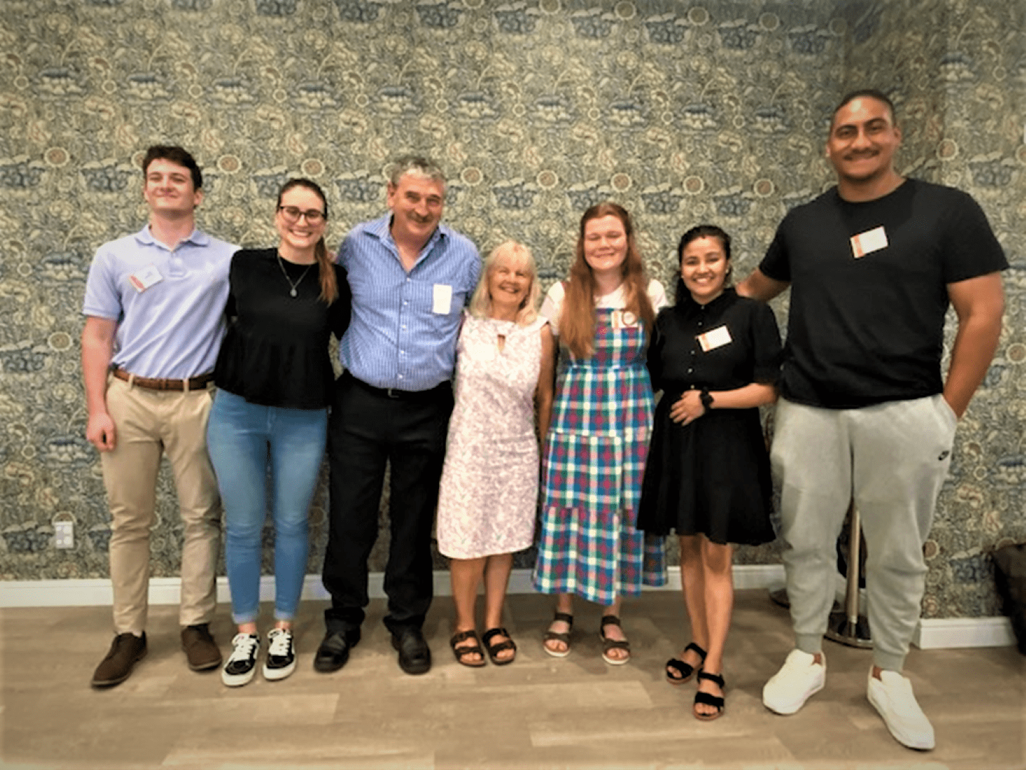 Family and staff gather to pay tribute to Graeme Rabbits